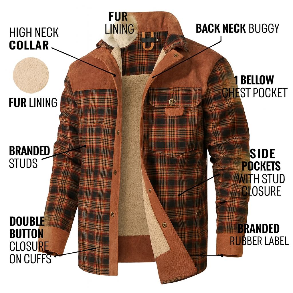 TradesCraft Fleece Shacket