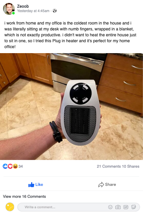 PlugNWarm Smart Heater + Remote™