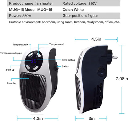 PlugNWarm Smart Heater + Remote™