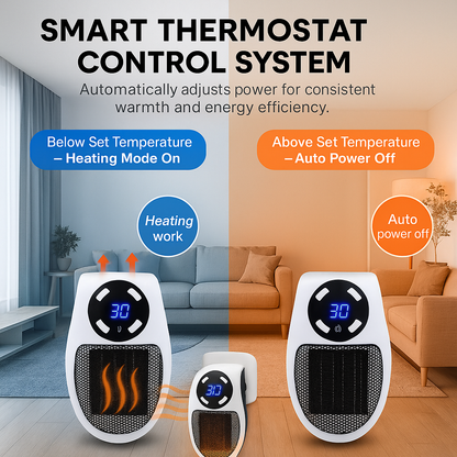 PlugNWarm Smart Heater + Remote™