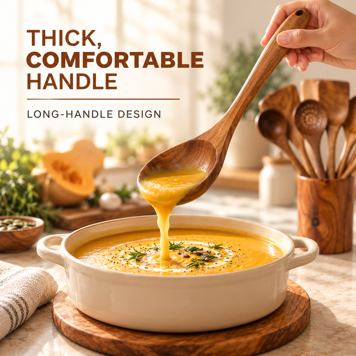 Artisan Acacia Utensil Set