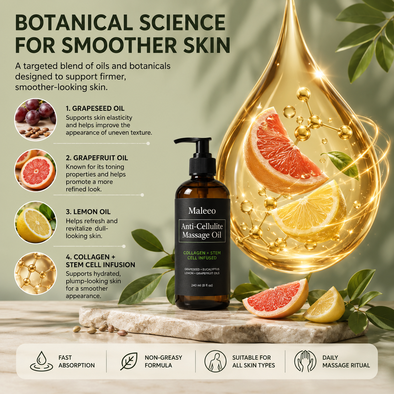 Dimple-Free Oil™