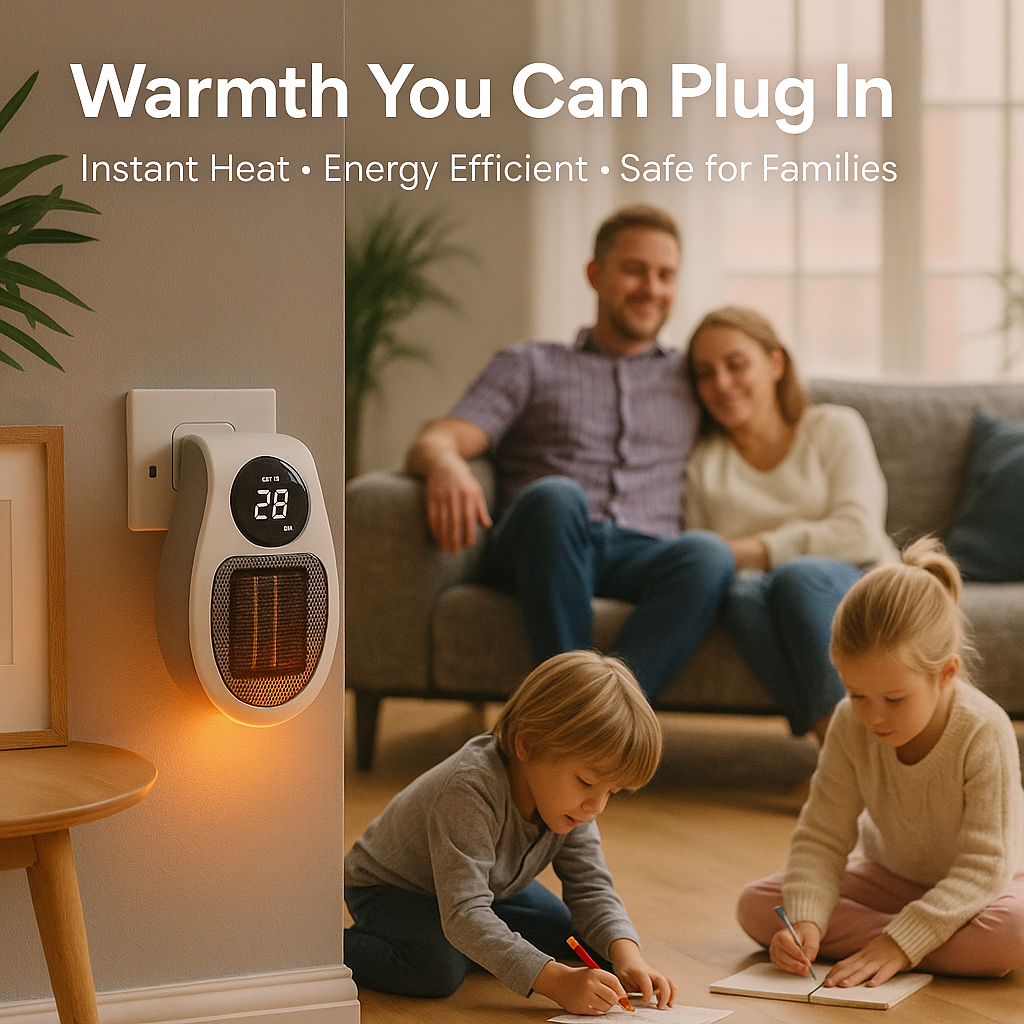 PlugNWarm Smart Heater + Remote™