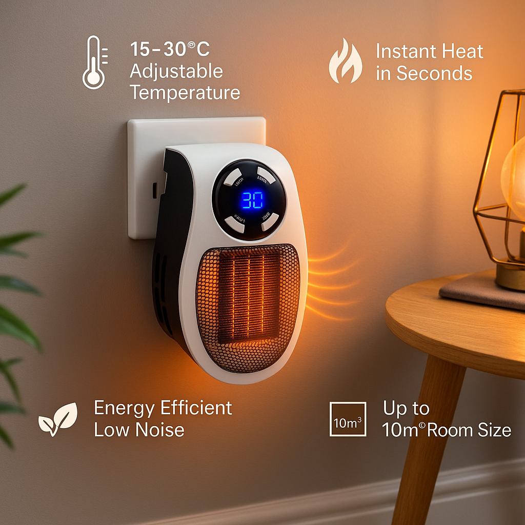 PlugNWarm Smart Heater + Remote™