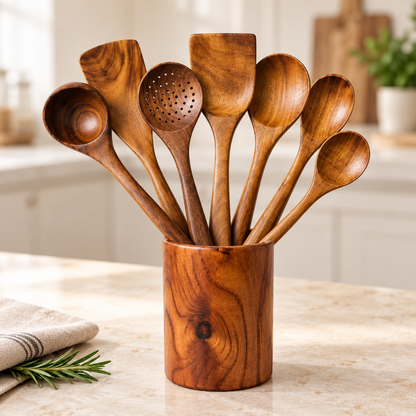 Artisan Acacia Utensil Set