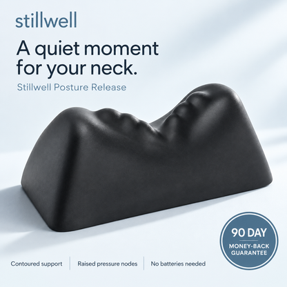 Stillwell Posture Release: Suboccipital Neck Wedge for Neck Tension and Deep Relaxation