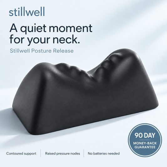 Stillwell Posture Release: Suboccipital Neck Wedge for Neck Tension and Deep Relaxation