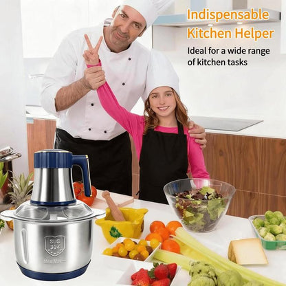 GrindChop5 - Stop Wasting Time. Grinds Meat. Cuts Veggies. Done