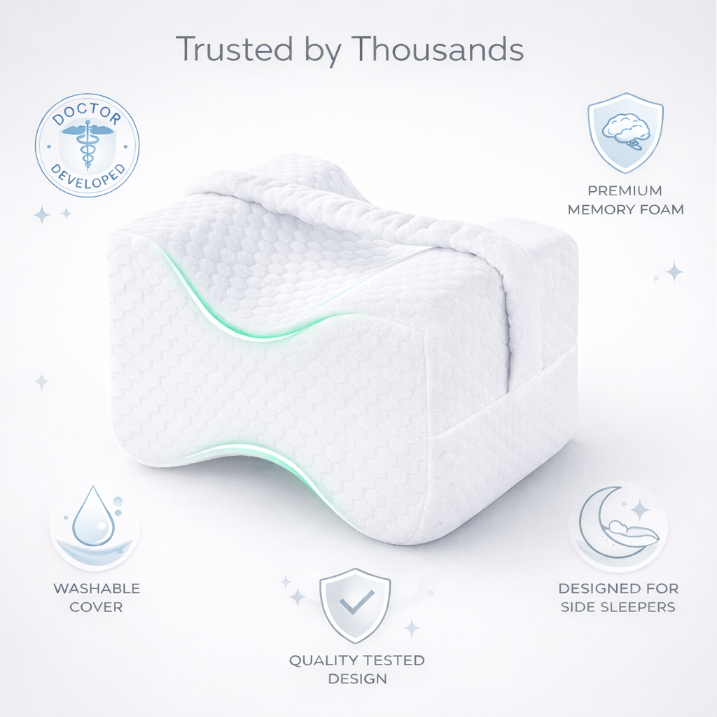 Doctor-Developed Maleeo Knee Alignment Pillow™